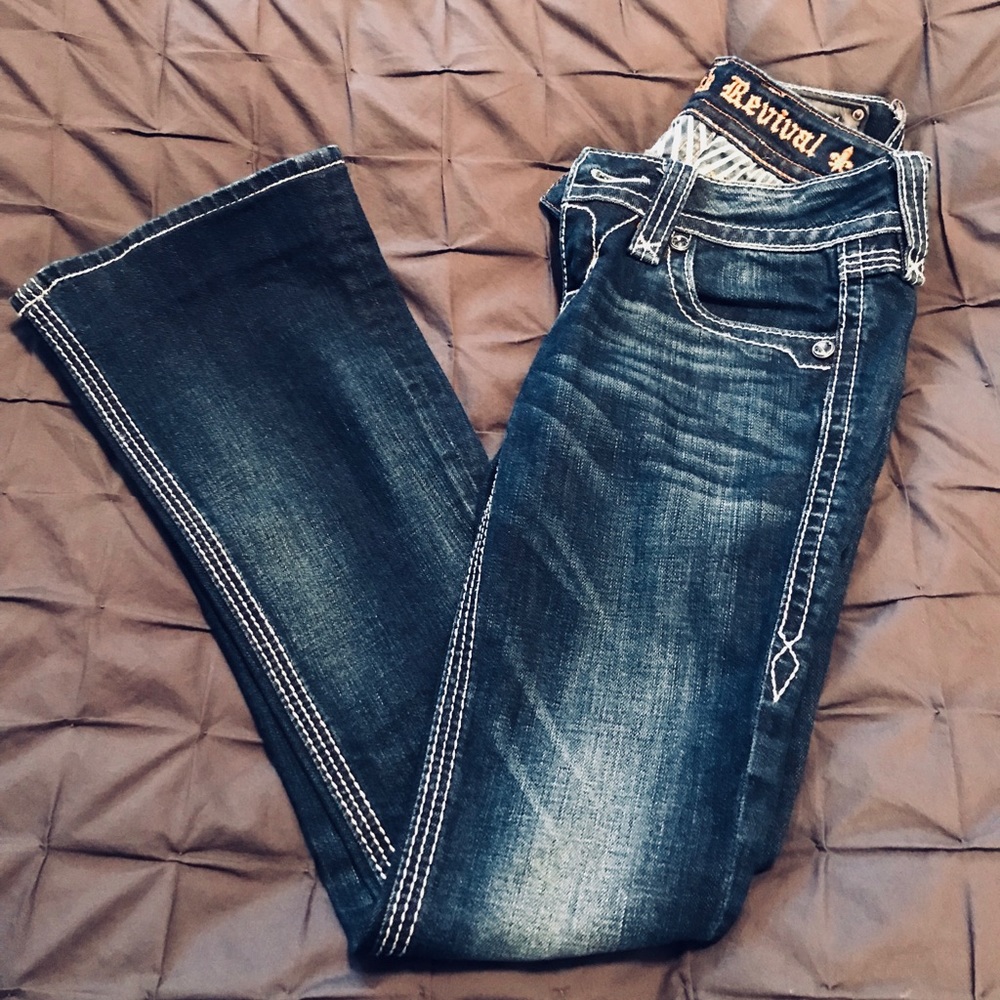 Women’s/Juniors Rock Revival Jeans 25 Short